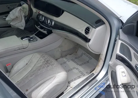 2015 Mercedes-Benz S 550 from USA, damaged, VIN WDDUG8CB4FA113791